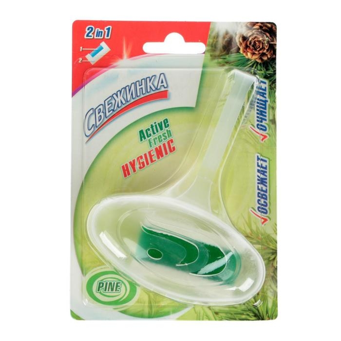 Подвесной очиститель для унитаза, Свежинка  Подвесной очиститель для унитаза, Свежинка "Сосна", 40 гр