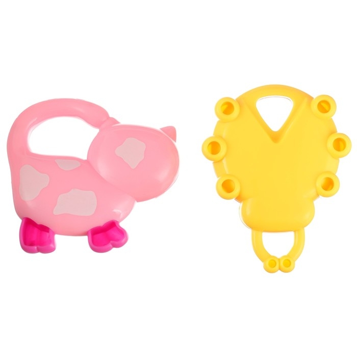 Набор погремушек «Игрушки малыша», 4 шт Набор погремушек «Игрушки малыша», 4 шт