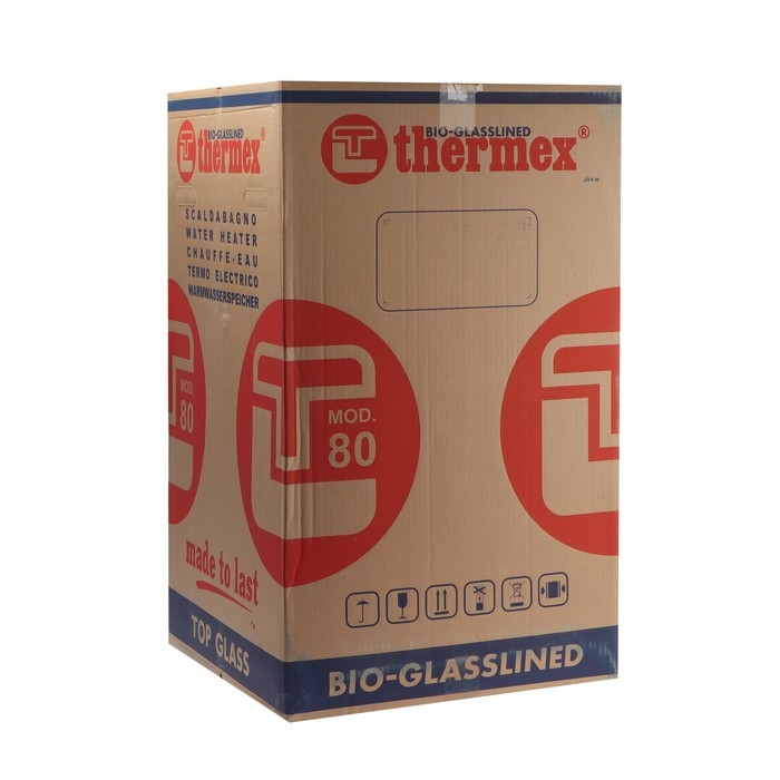 Водонагреватель THERMEX TitaniumHeat 80 V, накопительный, круглый, биостеклофарфор, 80 л Водонагреватель THERMEX TitaniumHeat 80 V, накопительный, круглый, биостеклофарфор, 80 л