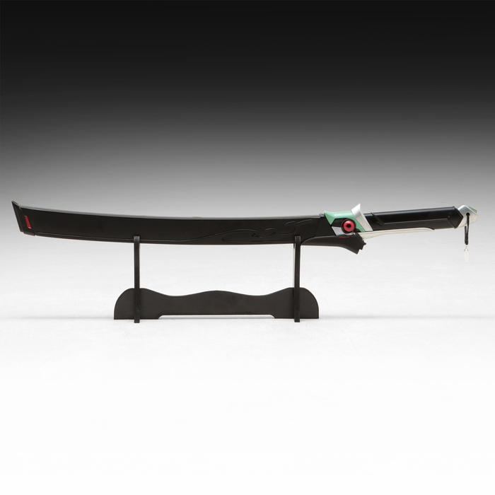 Сувенирное оружие "Катана Хизеши" 75 см, клинок 47 см, чёрная