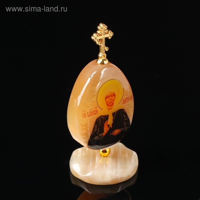 Яйцо «Святая Матрона», на подставке Яйцо «Святая Матрона», на подставке