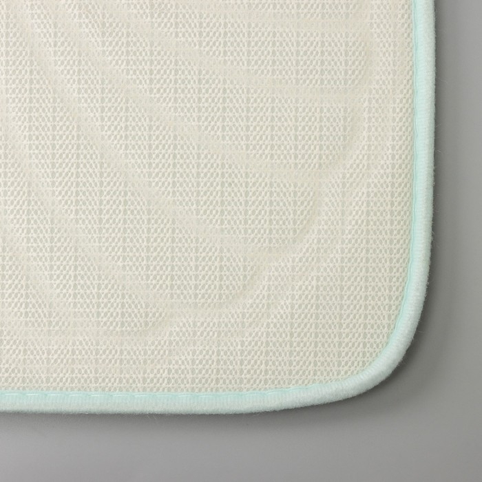 Коврик для ванной Доляна «Морское дно», 50×70 см, цвет бирюзовый Коврик для ванной Доляна «Морское дно», 50×70 см, цвет бирюзовый