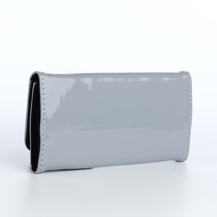 Кошелёк женский на магните, цвет серый Кошелёк женский на магните, цвет серый