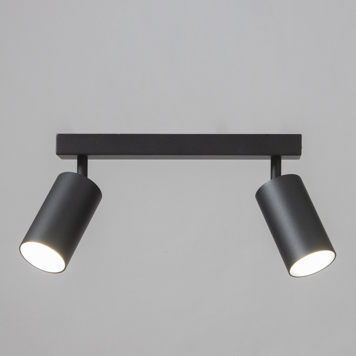 Спот Спот "Этнес" 2хGU10 черный 29,5х6,5х16,5 см