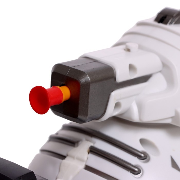 Робот динозавр «Пультовод» ZHORYA, программируемый, на пульте управления, интерактивный: свет, звук, на аккумуляторе, на русском языке, белый