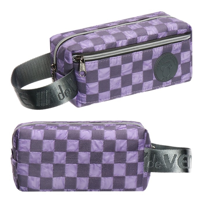 Пенал мягкий, 1 отделение, 90 х 210 х 90 мм, объёмный, deVENTE Bear Collection, текстильный с ручкой 7029430 Пенал мягкий, 1 отделение, 90 х 210 х 90 мм, объёмный, deVENTE Bear Collection, текстильный с ручкой 7029430