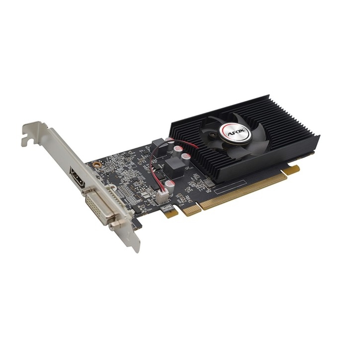 Видеокарта Afox GT1030, 2Гб, 64bit, GDDR5, DVI, HDMI, HDCP Видеокарта Afox GT1030, 2Гб, 64bit, GDDR5, DVI, HDMI, HDCP