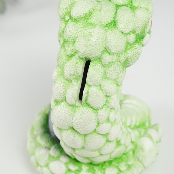 Новогодняя копилка  Новогодняя копилка "Мини Гумми" 12х12х17 см, светло-зеленый