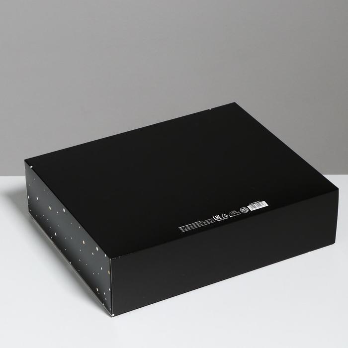 Коробка подарочная новогодняя складная «Волшебство», 31 х 24.5 х 8 см, Новый год Коробка подарочная новогодняя складная «Волшебство», 31 х 24.5 х 8 см, Новый год