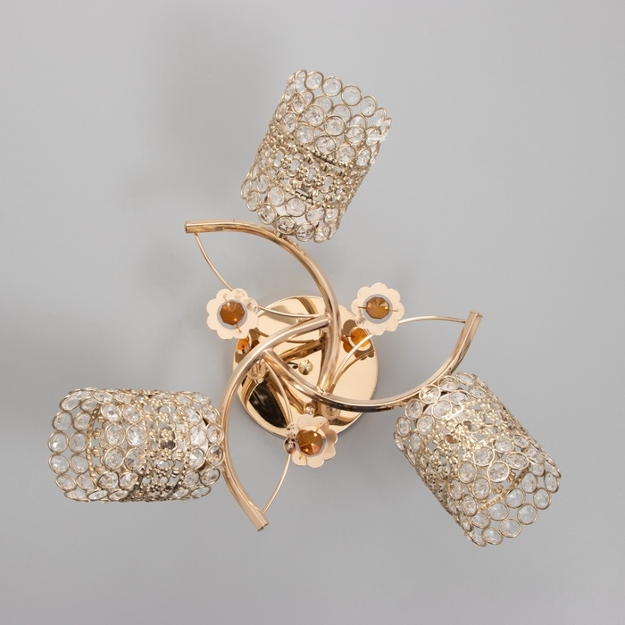 Люстра Люстра "Берти" 3х40Вт Е27 золото МОДЕЛЬ: 2612376