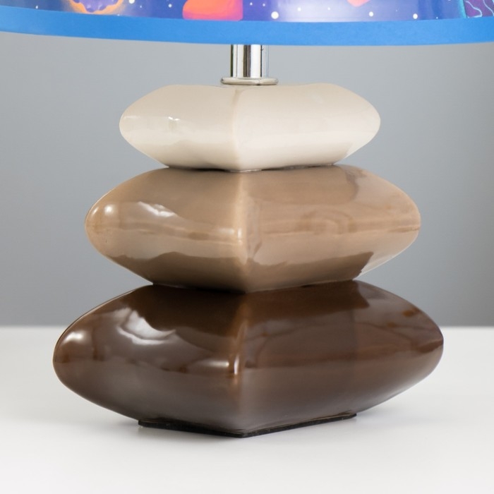 Настольная лампа  Настольная лампа "Инопланетяне" Е14 15Вт 20х20х28 см RISALUX