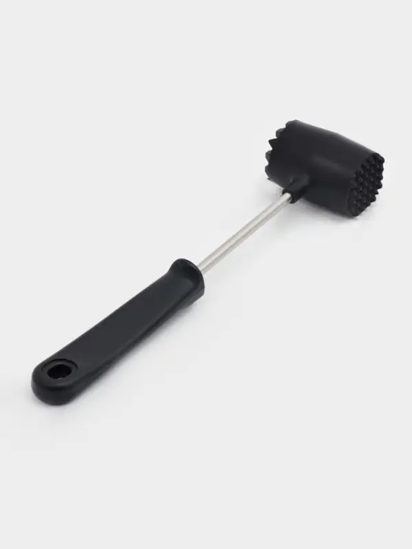 Молоток для мяса Доляна &laquo;Круг&raquo;, 25 см, чёрный