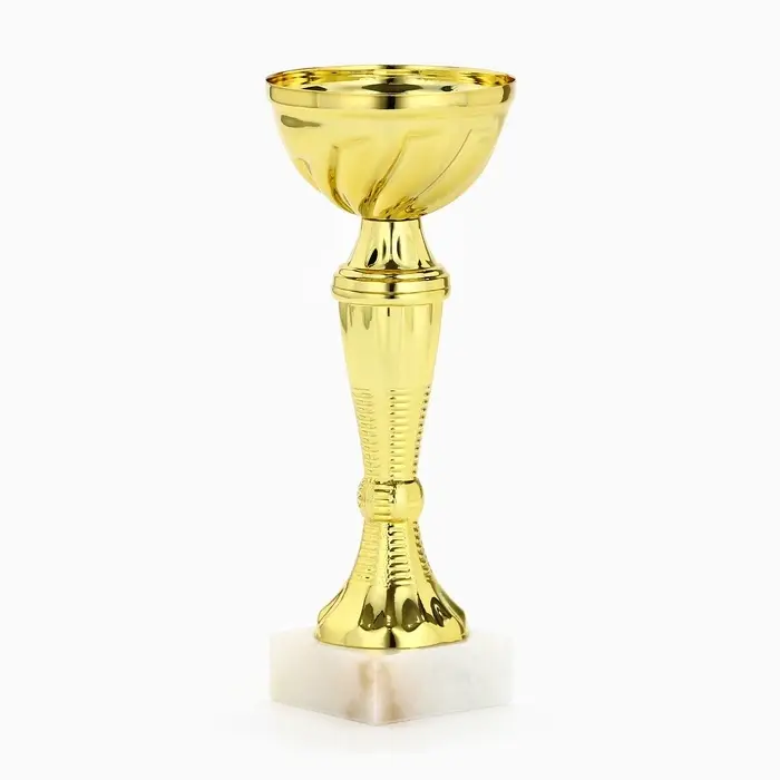 Кубок 162, наградная фигура, золото, подставка камень, 17.8&times;7&times;5 см