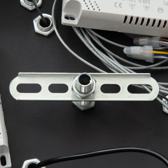 Светильник "Ригель" LED 260Вт 3000-6000К черно-золотой 100х100х100 см BayerLux