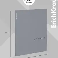 Тетрадь 48 листов в клетку, ErichKrause Simple Color, 60 г/м&sup2;, серая, МИКС
