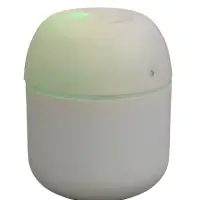 Увлажнитель воздуха HM-20, ультразвуковой, 220 мл, с подсветкой, 1.5 Вт, от USB, белый