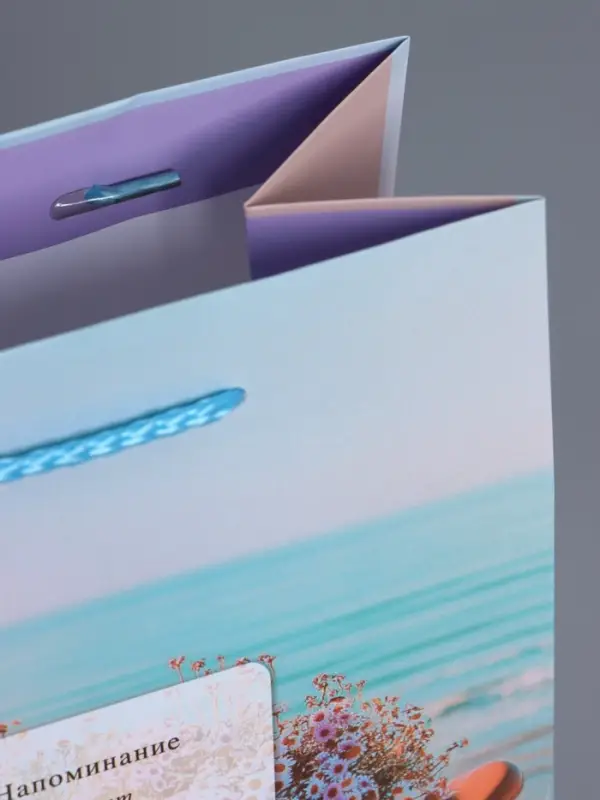 Пакет подарочный "Путь к мечте" ламинированный 18 х 22,3 х 10 см