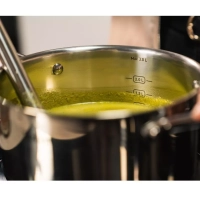 Кастрюля с крышкой Cook Eat 24 см, подходит для индукции