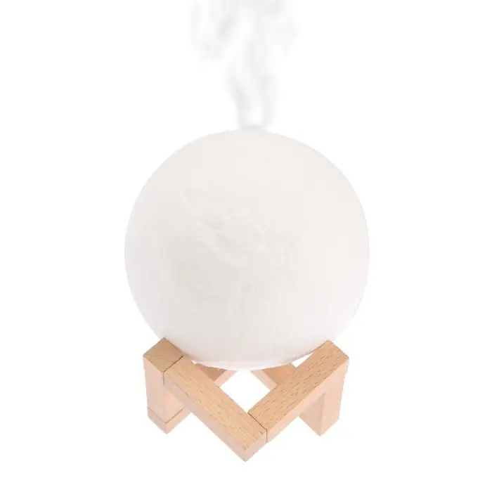 Увлажнитель-ночник HM-4, ультразвуковой «Луна», 1 Вт, 0.8 л, от USB