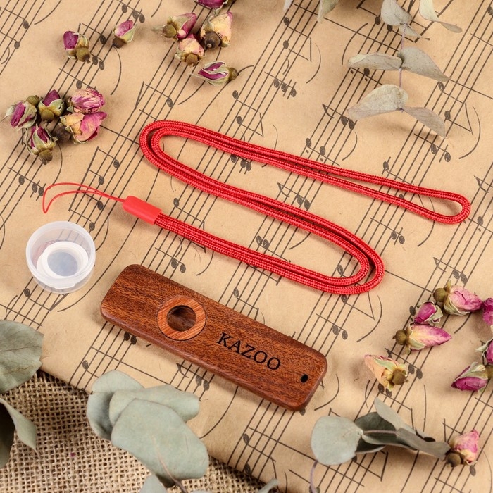 Казу Music Life, деревянный, 9,5 х 2,8 см Казу Music Life, деревянный, 9,5 х 2,8 см