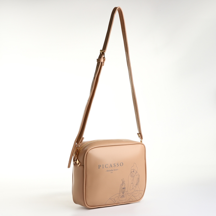 Сумка женская через плечо TEXTURA, маленького размера, цвет бежевый Сумка женская через плечо TEXTURA, маленького размера, цвет бежевый