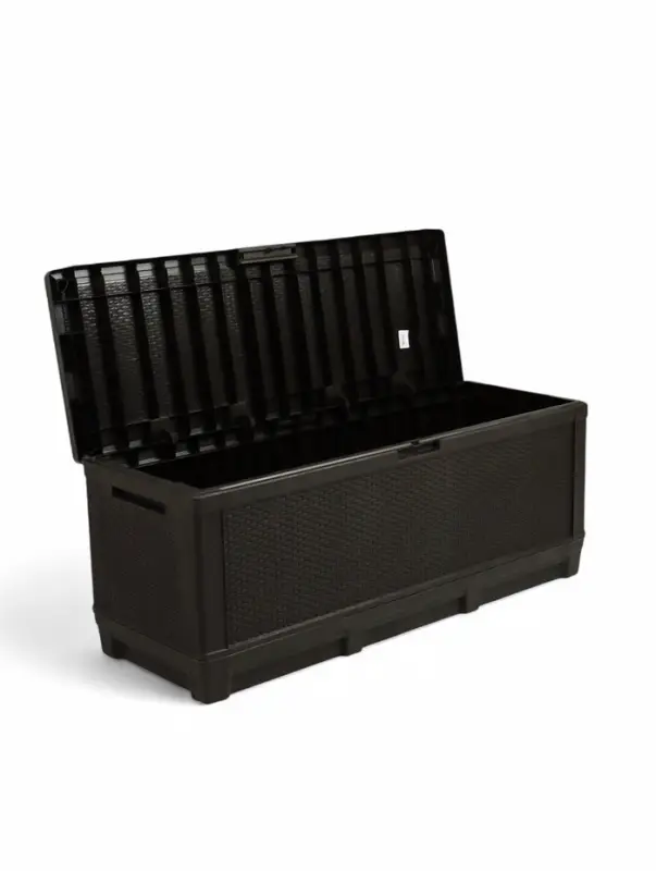 Сундук садовый &laquo;Ротанг - плюс&raquo;, 148&times;54&times;54 см, мокко