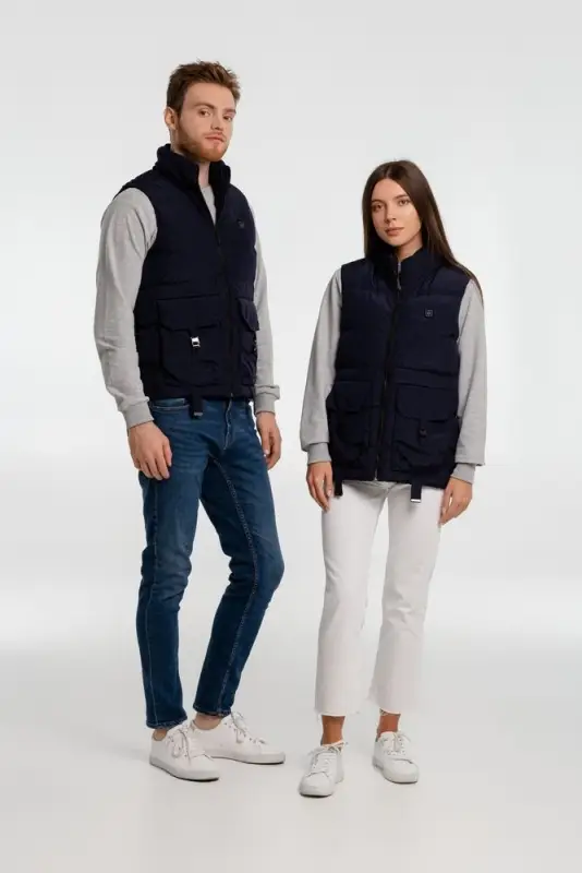 Жилет с подогревом Thermalli Zermatt темно-синий, размер L Жилет с подогревом Thermalli Zermatt темно-синий, размер L