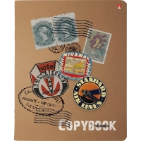 Тетрадь общая А5 ,48л, клетка,скрепка, МАРКИ МИРА, 5 шт в уп,7-48-619/5