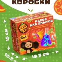 Набор для опытов &laquo;Большой набор опытов&raquo;, 6в1 Чебурашка