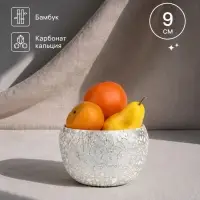 Ваза, 15&times;15&times;9 см, бамбук