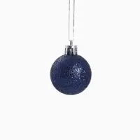 Ёлочные игрушки набор 23 шт. &laquo;Праздничный хоровод&raquo; 4 см, синий