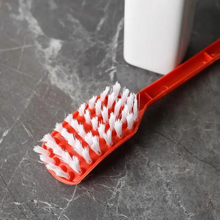 Щётка для труднодоступных мест на длинной ручке, 35 см, МИКС Щётка для труднодоступных мест на длинной ручке, 35 см, МИКС