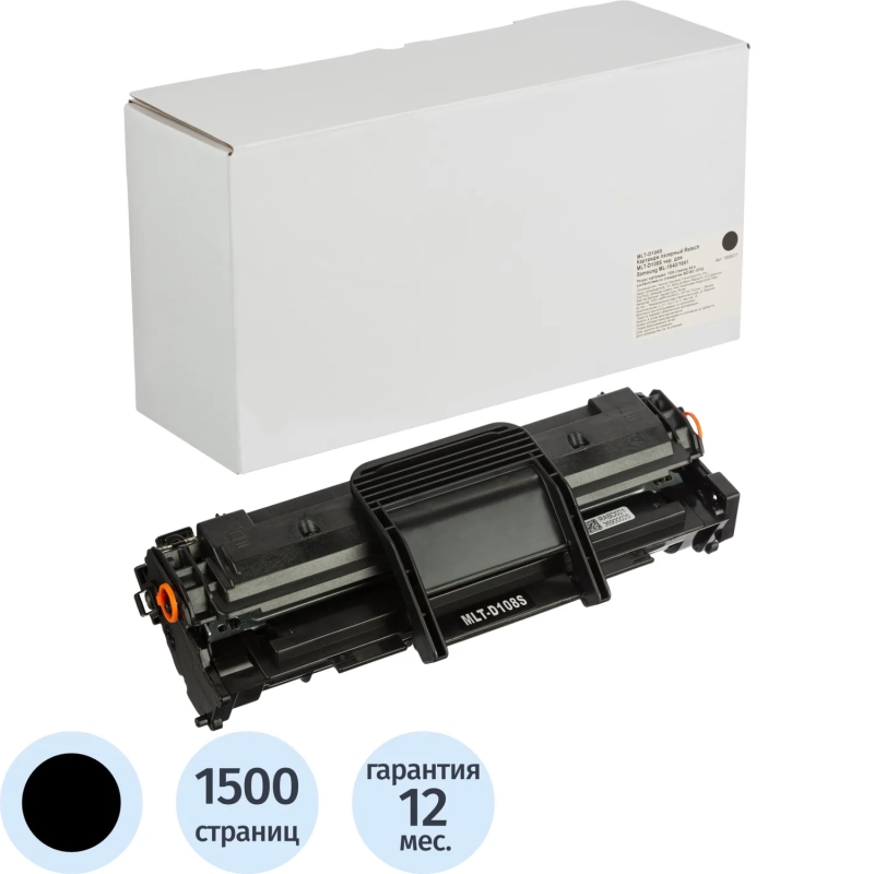 Картридж лазерный Retech MLT-D108S чер. для Samsung ML-1640/1641