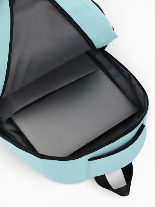 Рюкзак, водонепроницаемое дно, 2 отделения, 3 кармана, 31&times;14.5&times;45 см, голубой