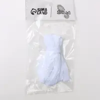 Шнурки для обуви, пара, широкие, 10 мм, 120 см, белые