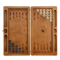 Нарды деревянные, с гравировкой &laquo;Конь&raquo;, 45&times;45 см
