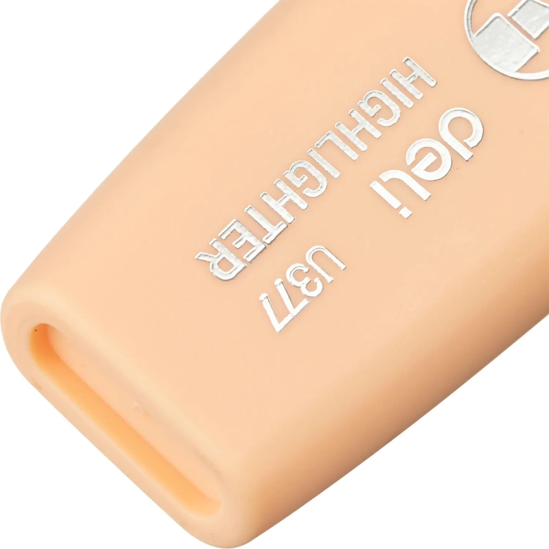 Набор текстовыделителей мини Deli 1-4 мм, скош.нак.,6цв, пастельн. EU377