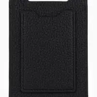 Обложка д/автодокументов, СТС+права+карта, 9*0,3*12,5 см, флотер черный