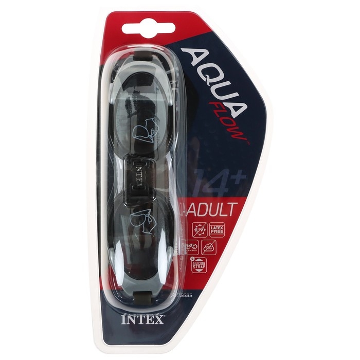 Очки для плавания WATER SPORT, от 14 лет, цвет МИКС Очки для плавания WATER SPORT, от 14 лет, цвет МИКС