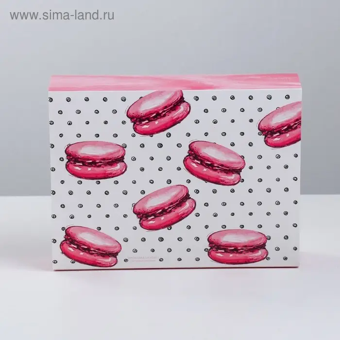 Коробка кондитерская, упаковка «Вкусного настроения», 20 х 15 х 5 см Коробка кондитерская, упаковка «Вкусного настроения», 20 х 15 х 5 см
