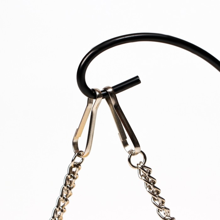 Качели большие для грызунов на цепочках, 13 х 6 см, фанера Качели большие для грызунов на цепочках, 13 х 6 см, фанера