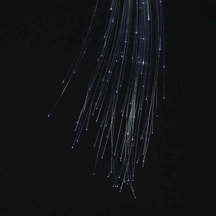 Прядь для волос на заколке, светящиеся, 3,5 х 33 см Прядь для волос на заколке, светящиеся, 3,5 х 33 см