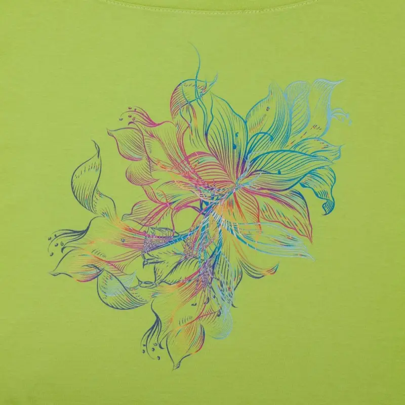 Футболка женская Vibrance, зеленое яблоко, размер L