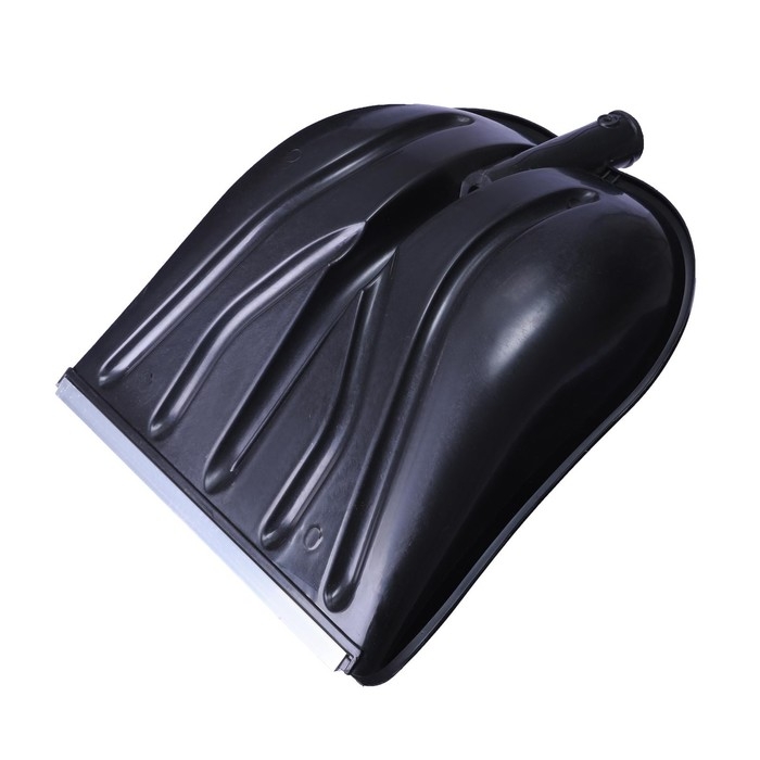 Ковш лопаты пластиковый, 410 × 460 мм, с алюминиевой планкой, тулейка 32 мм, «Купец» Ковш лопаты пластиковый, 410 × 460 мм, с алюминиевой планкой, тулейка 32 мм, «Купец»