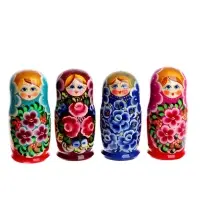 Матрёшка 5 в 1, расписная, МИКС