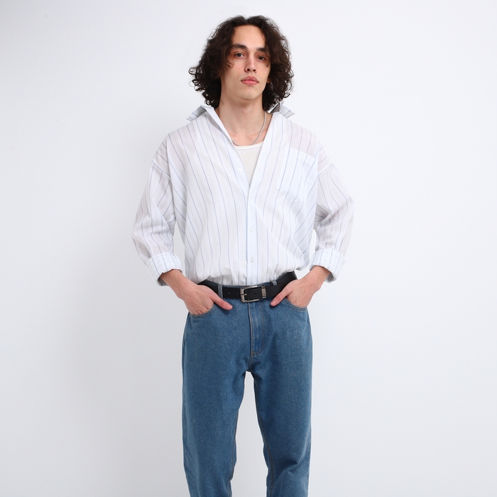 Ремень мужской, ширина 3 см, винт, пряжка металл, цвет чёрный Ремень мужской, ширина 3 см, винт, пряжка металл, цвет чёрный