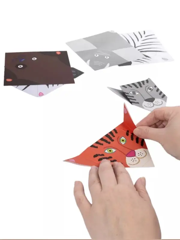 Набор для творчества. Оригами &laquo;Дикие зверята&raquo;