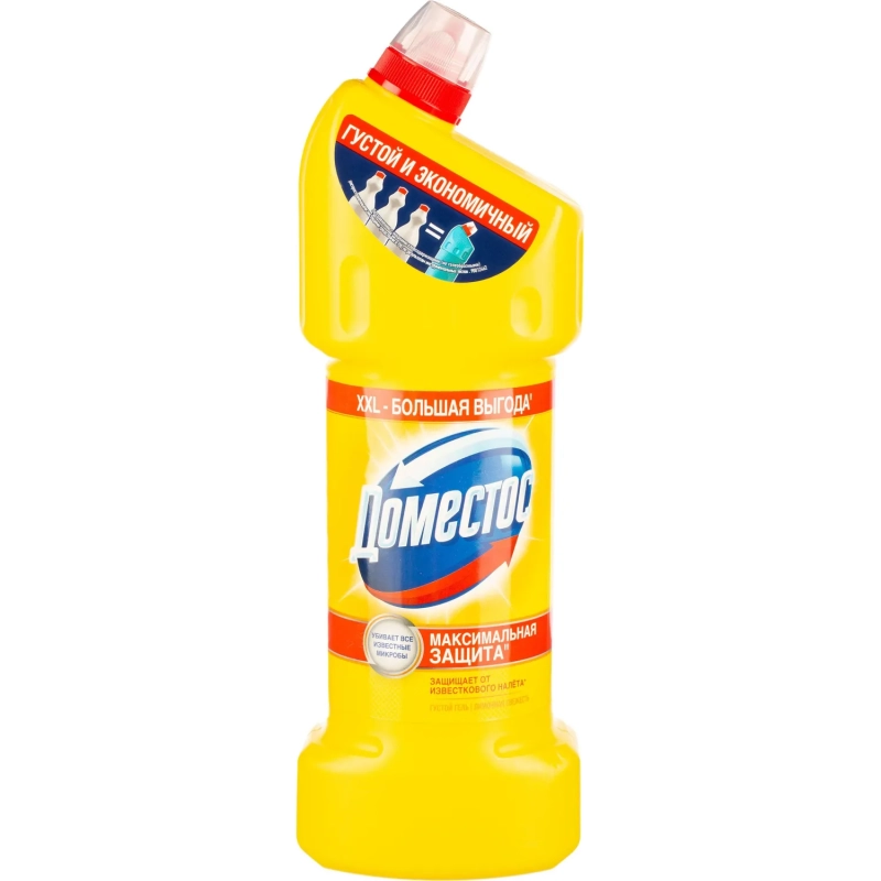 Средство для сантехники универсальное Доместос ЛИМОННАЯ СВЕЖЕСТЬ 1,5 л