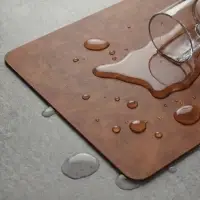 Салфетки сервировочные Magistro, 4 шт., экокожа, 45&times;30 см, коричневые