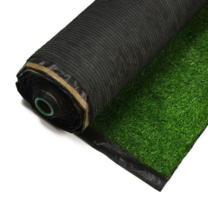 Газон искусственный, ворс 20 мм, 2 × 10 м, зелёный, Greengo